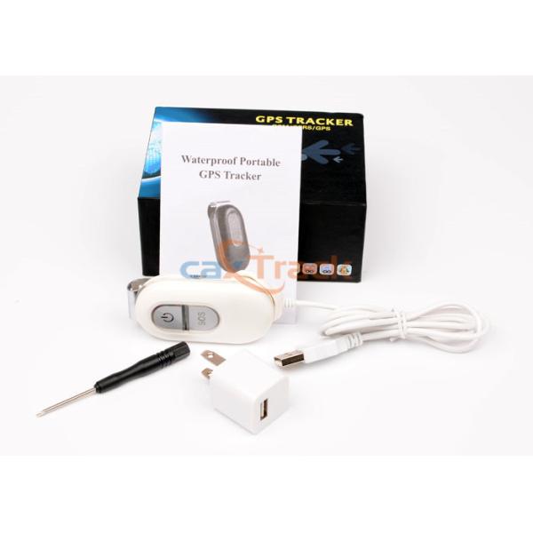 Sleep Mode GSM Vibration Sensor GPS Pet Tracker SOS Panic Button CE