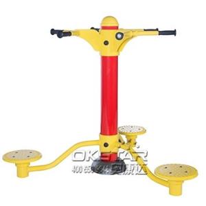 Buy cheap galvanized outdoor fitness trainer-waist exercise equipment from wholesalers