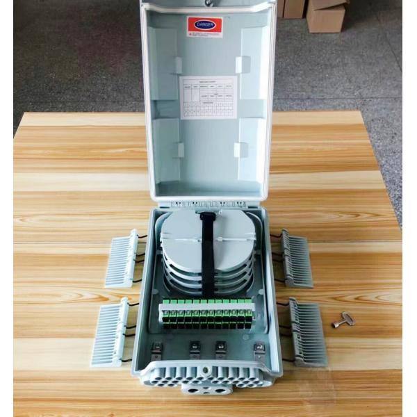 24 Fiber Precise Design Fiber Optic Terminal Box Easy Maintain And Extend Capacity