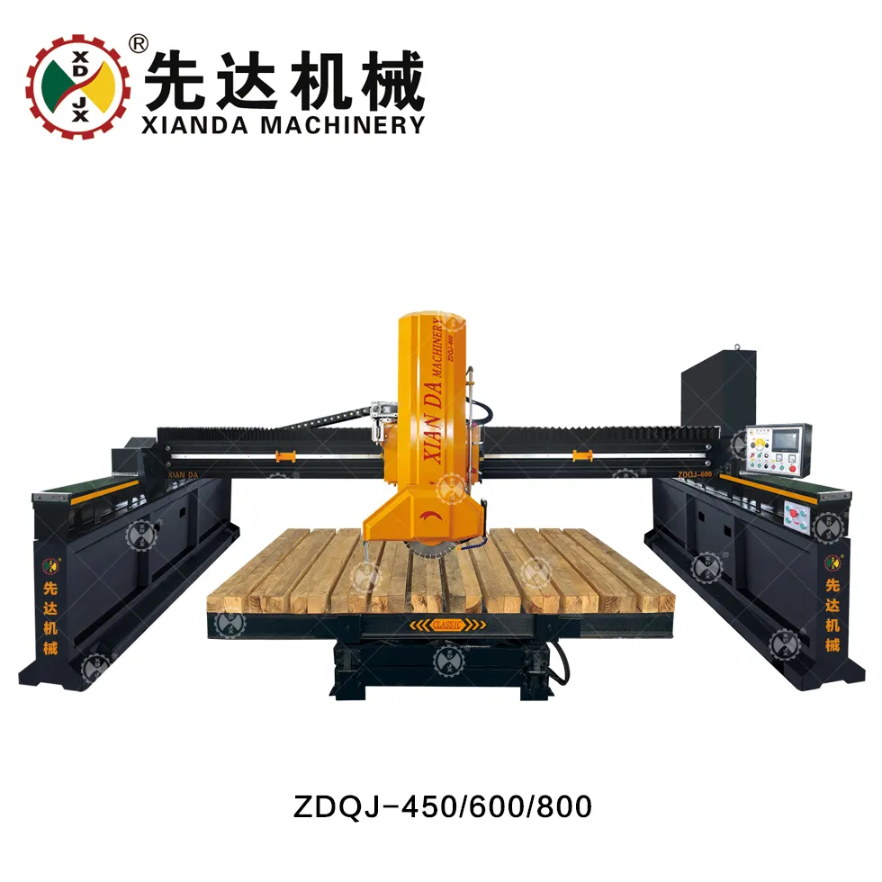 Four-Slice Edge Cutting Machine for Processing Column Slab Manufacturer/Xianda Machinery/Hkb-41500