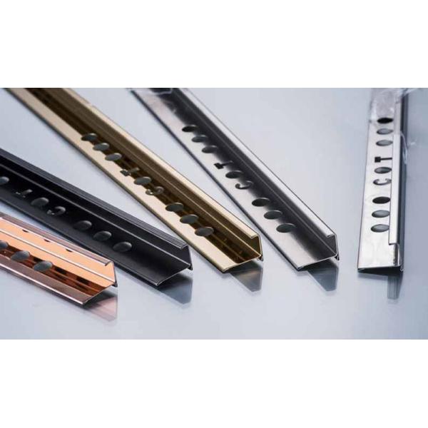 410 Stainless Steel Transition Strip Edge Decorative Tile Trim