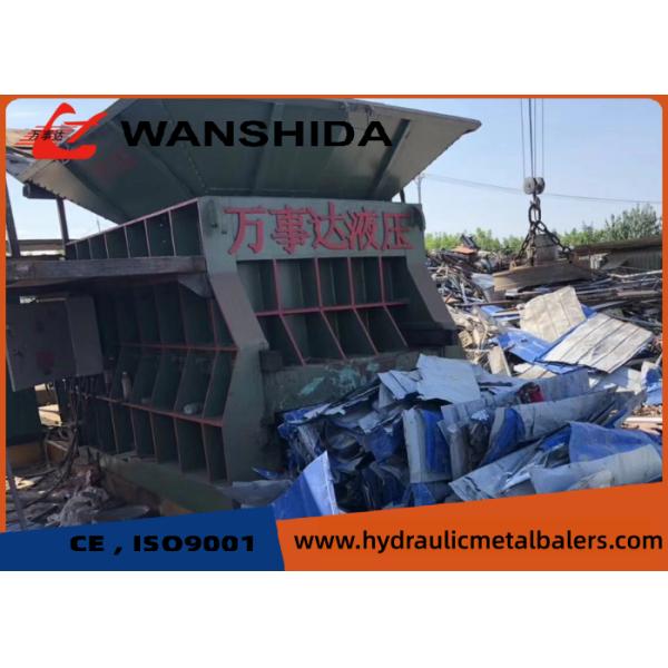Horizontal Hydraulic Scrap Metal Shear 1400mm Baler Shear Machine For Dismantling