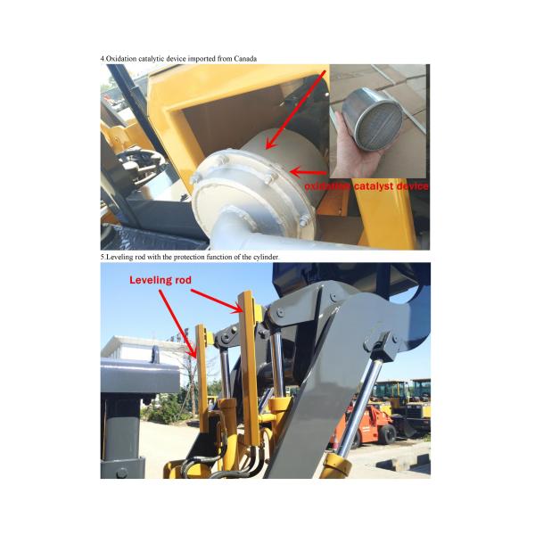 Underground wheel loader XD926 rated load 2.0ton with 1cbm bucket capacity