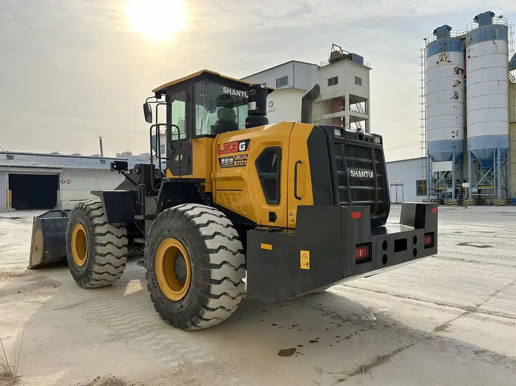 Second Hand High Performing Shantui L53G Wheel Loader/Palanca/Chargeuse Original 15 Ton Chinese Brand Machine