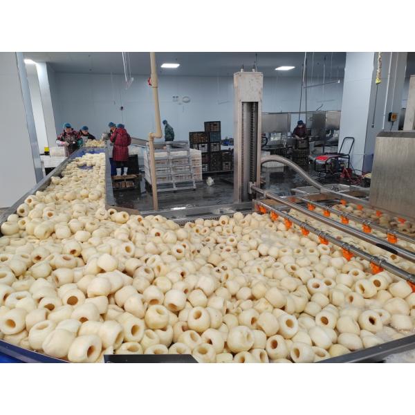 PLC Canned Fruit Production Line Canned Pear Processing Line