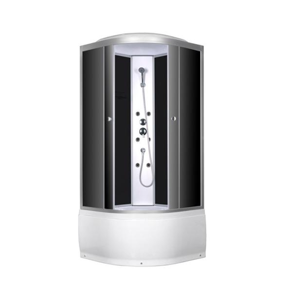 Bathroom Shower Cabins Black Acrylic ABS Tray 900*900*215mm