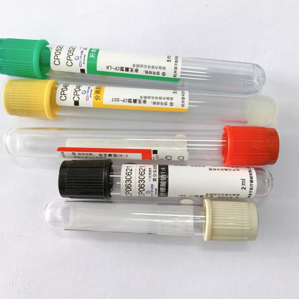 Medical Vacuum Blood Collection Tube Yellow Top BD vacuum blood colletion tube Tubes