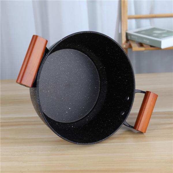 Non Stick Soup Stackable Steamer Pot Multifunctional Customized Logo