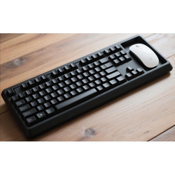 Black Plastic Injection Keysets Cover - Waterproof Protection