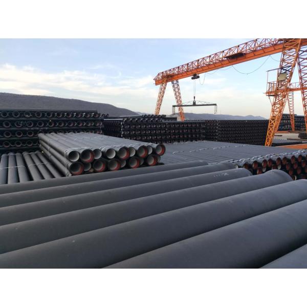 ISO90001 Ductile Iron Pipe 300mm 100mm Round Shape For Water Supply