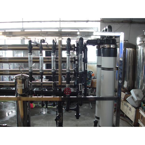 SS Reverse Osmosis Water Purification Equipment With Active Carbon And Quartz Sand
