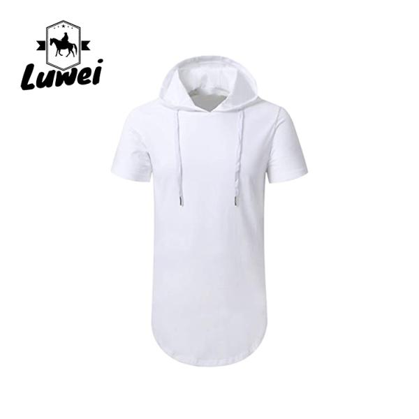 Over Size Knitted Hip Hop Mens Gym Short Sleeve Streetwear Clothing Blank Long Pullover Men Hoodies & Sweatshirt