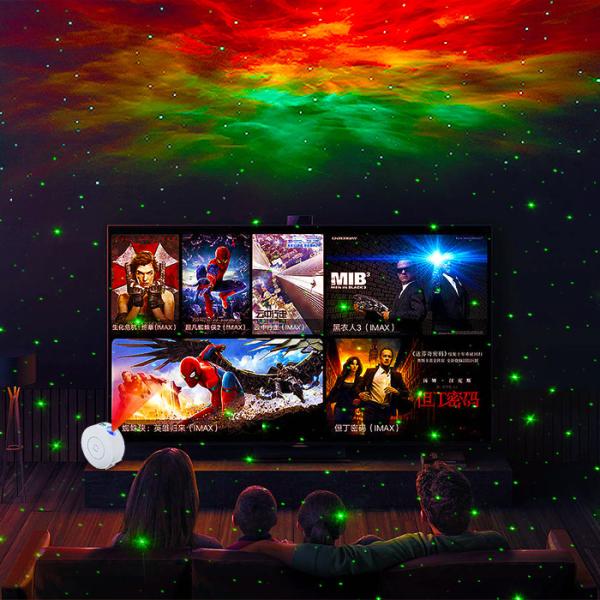 Compatible Smart Starlight Projector , Multiscene Galaxy Projector WiFi