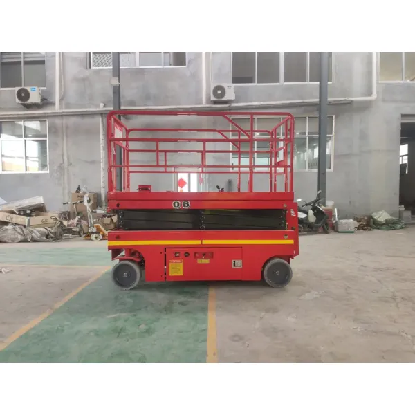 Chinese Factory Lifting Equipment Electric Self Propelled Hydraulic Aerial Work Platform Scissor Lift Table Platform