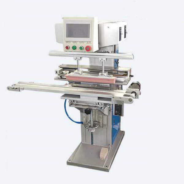 Levelling Instrument Pad Printing Machine Double cylinder driven Electric Pad Printer