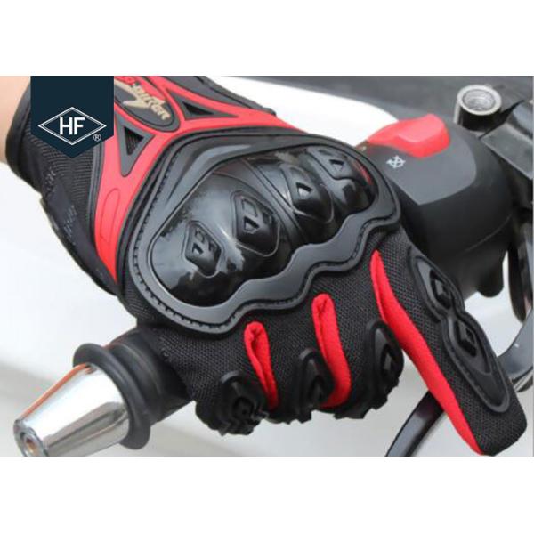 Riding Aftermarket Motorcycle Accessories Red Blue Touch Finger Full Finger Motorcycle Gloves