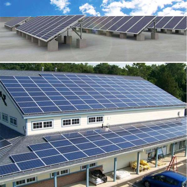 Outdoor Bifacial PV Panels , Monocrystalline Polycrystalline Solar Panels