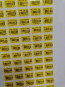 Quality Extra Small Size Adhesive Barcode Labels For Electronic Components Circuit Board wholesale