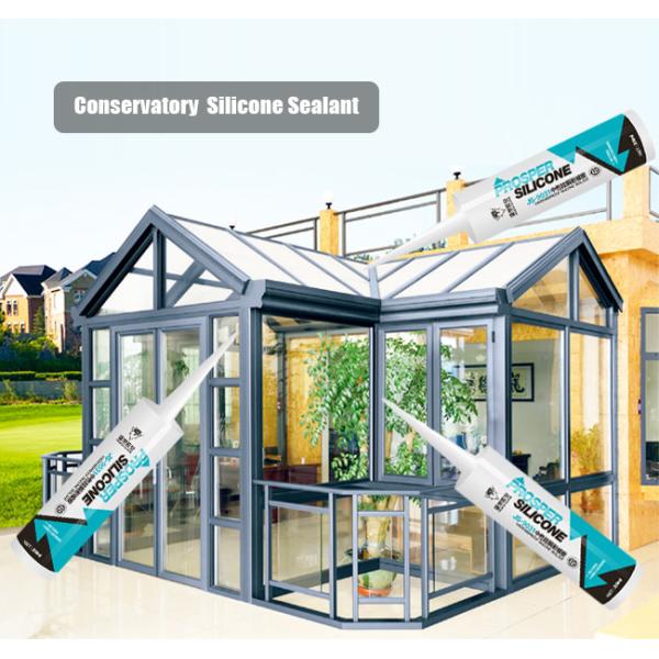 Durable Sausage Type Window Silicone Caulk / All Weather Silicone Sealant