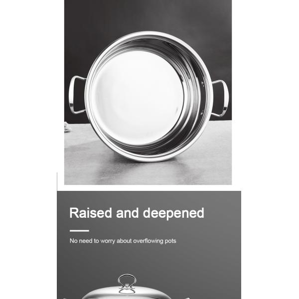 Best Sale 3 Piece Stainless Steel Cookingware Ollas Pot Set Cooking Pot Set Kitchen Ware Pot Cookware Set