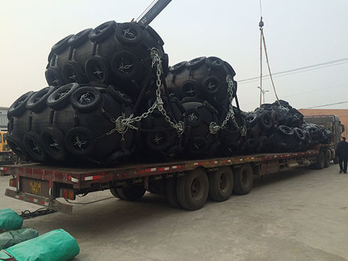 D3300*L4500 Sling Type Yokohama Fender Mesh Type Pneumatic Fender