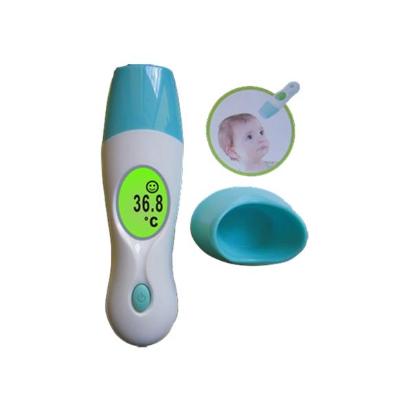 Ear Digital Infrared Thermometer With Alarm , Color Backlight