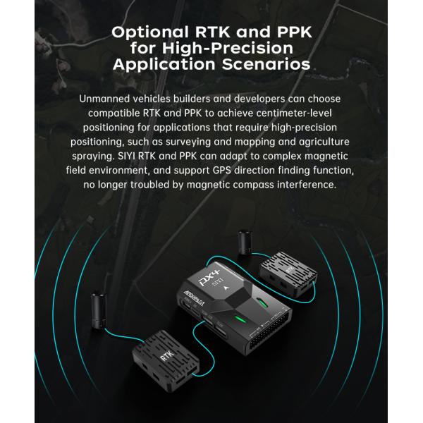 SIYI N7 Autopilot Flight Controller Compatible With Ardupilot And PX4 Ecosystem M9N GPS And 2 To 14S Power Module For Drone UAV