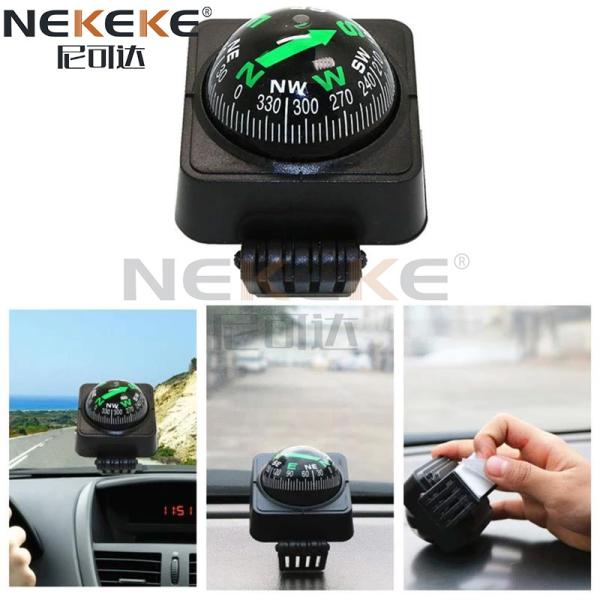 Adjustable Nautical Dashboard Compass Ball Shockproof For Marine Car