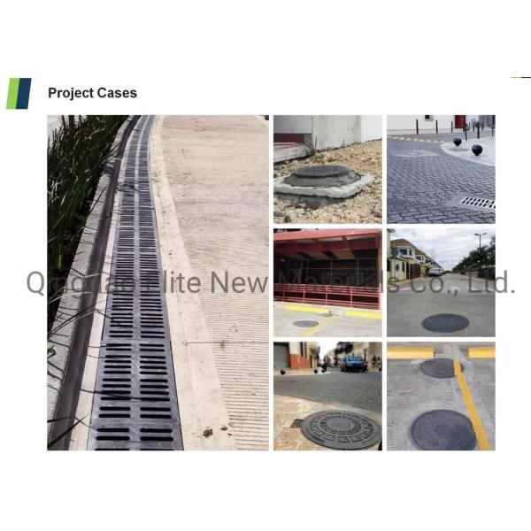 Anti Theft Sewage Engineering Construction BMC Manhole Cover En124
