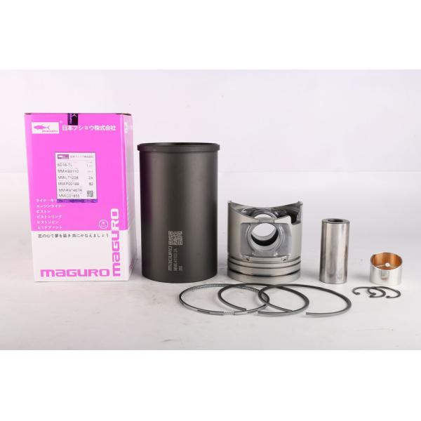 DIA118mm 6CYL Engine Parts Cylinder Liner Kit For MITSUBISHI 6D16-TL HD1430