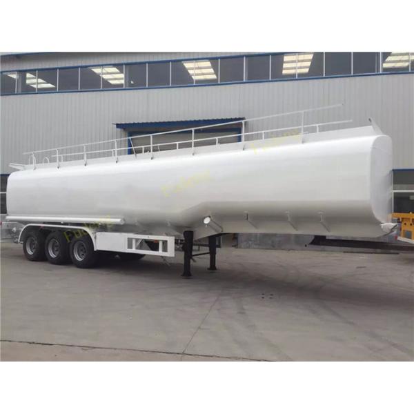 3 Axles 42000 Litres Fuel Tanks Semi Trucks 4 Compartments Optional Condition