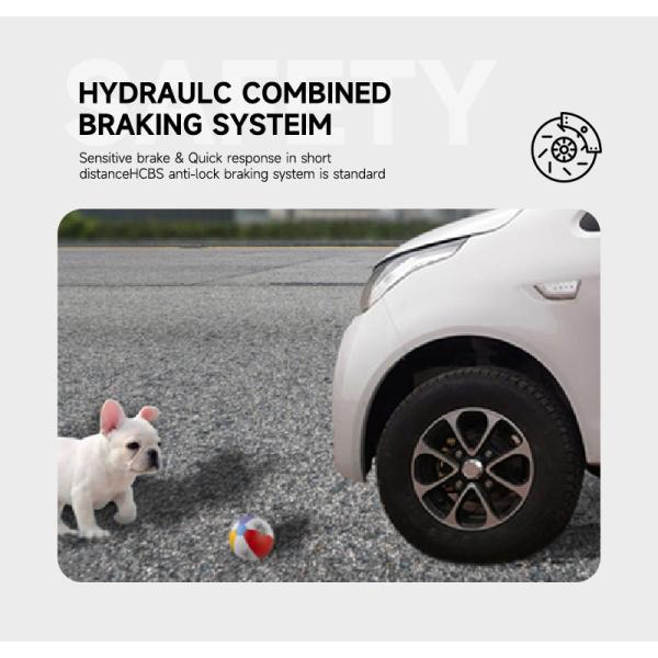 Blaval Solar One Low Speed Solar Electric Mini Car with Curb Weight 780kg Wheelbase 2260mm