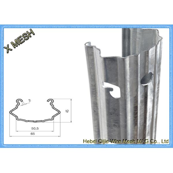 2.4m Length Wire Mesh Fence Panels Galvanized Vineyard Post Europe Fruits Garden Post