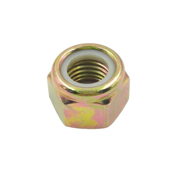 Galvanized Prevailing Torque Type Hexagon Nuts with Nylon Insert Grade 10