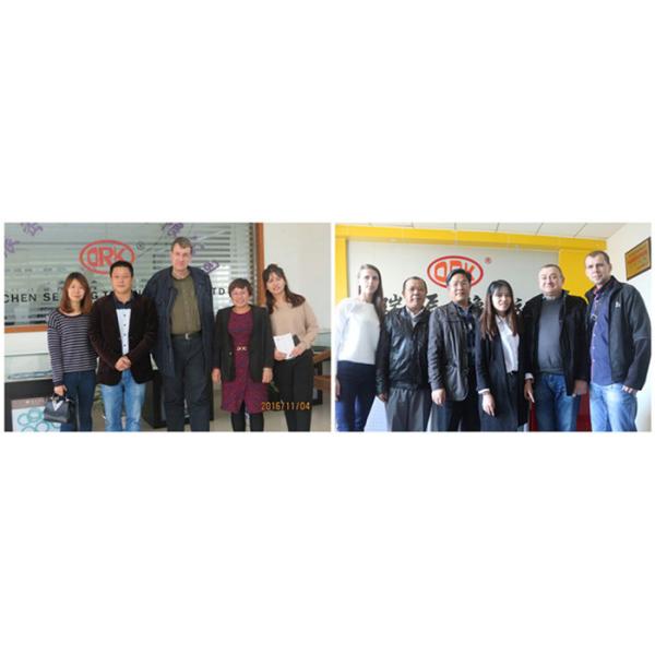 Small Cross Section NBR Nitrile Rubber Meter Seals Red and Black