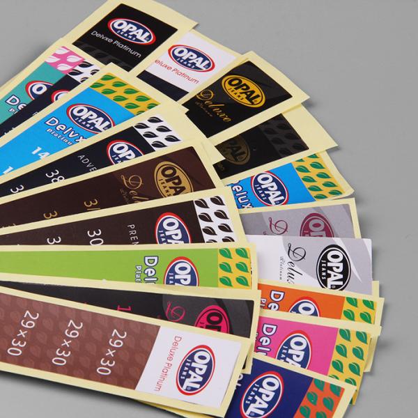 30MM Garments Trousers Cloth Paper Sticker Labels Paper Eco Friendly Glue