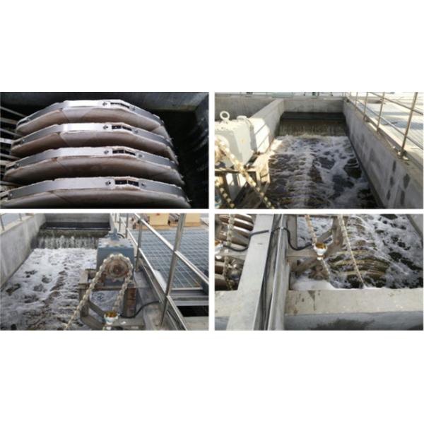 6.2KW 30 Pcs Slurry Dewatering Machine Rotary Disc Filter 8300T/D Sludge Thickener