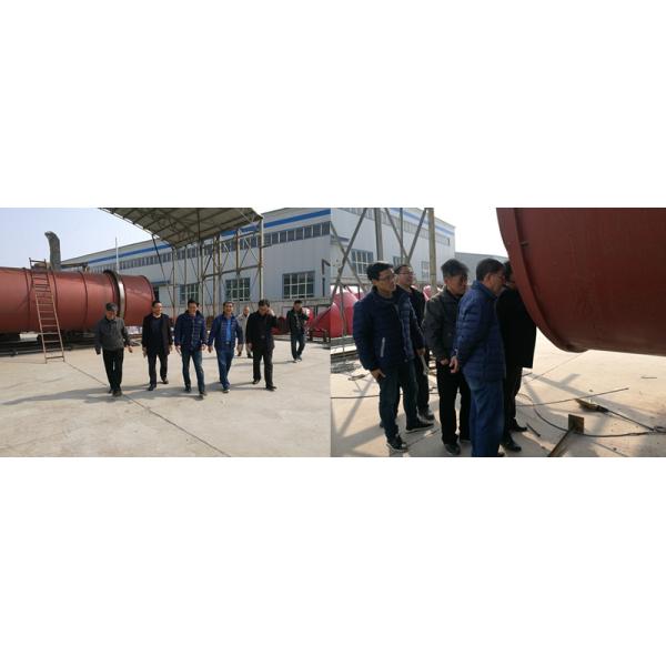 2 - 18 Handling Capacity Rotary Tube Bundle Dryer Single Drum Rotary Dryer