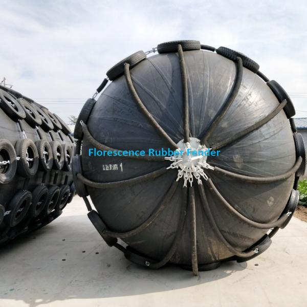 3.3*6.5m Yokohama Marine Fenders Pneumatic Rubber Fender For Dock Berthing