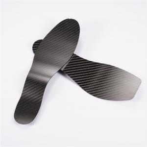 China Foot Carbon Fiber Insole Rigid Shoe Insert Cutting Shoe Midsole For Sports Shoes on sale