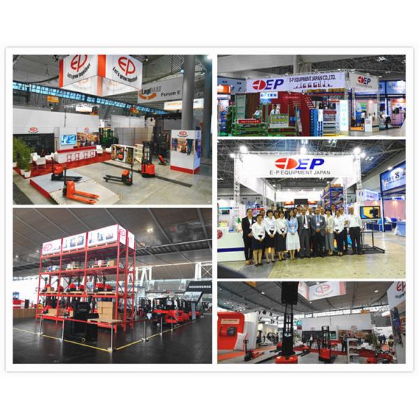 Double Scissors 1.2t Mini Electric Stacker Reach Truck