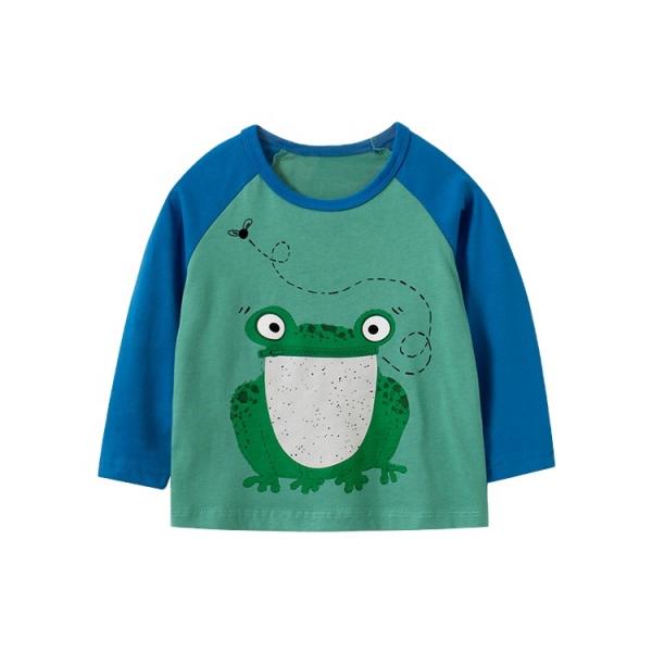 145CM 28KG Cool Long Sleeve Shirts For Summer Full Sleeve T Shirts Cartoon Animal