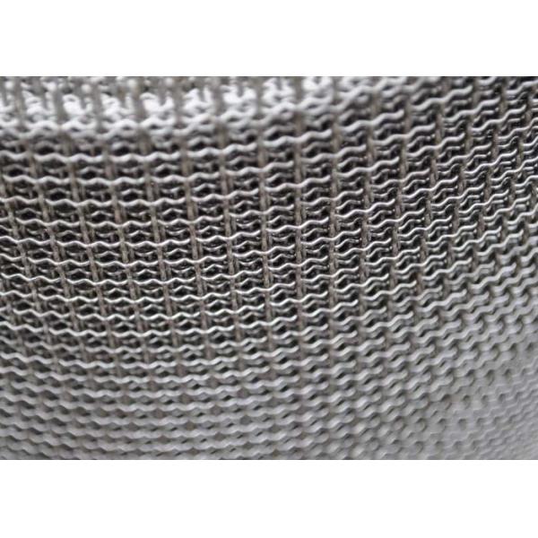 Heavy Duty 2mm 304 Stainless Steel Wire Mesh Crimped Screen Mesh For Drying Tray