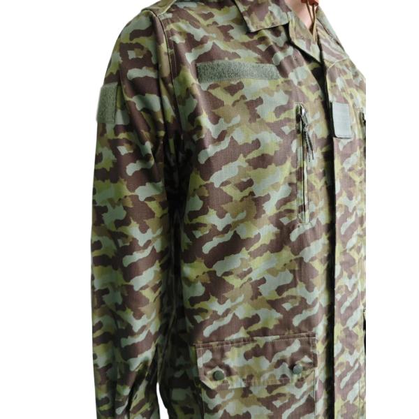 F2 Camouflage Military Uniform Set Tactical Durable Four Pocket Jacket Pants Boonie Hat Outfit