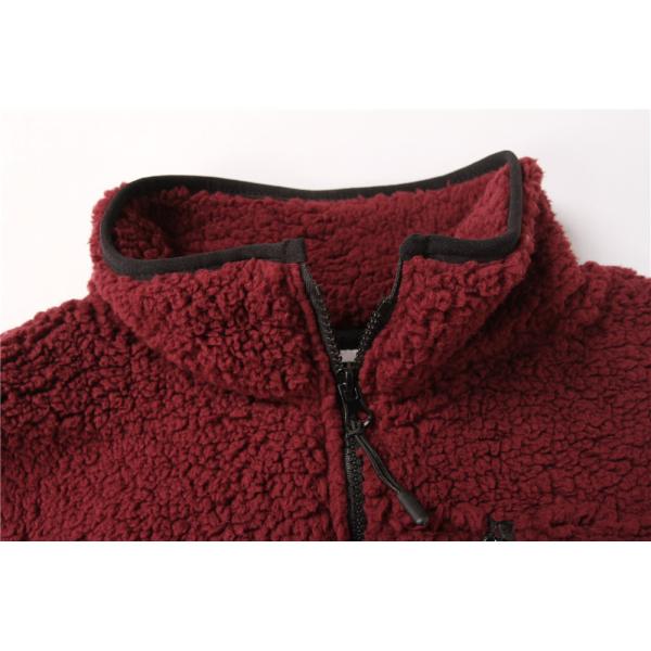 Ladies 100% Polyester 1/4 Zipper Casual Pullover Apparel