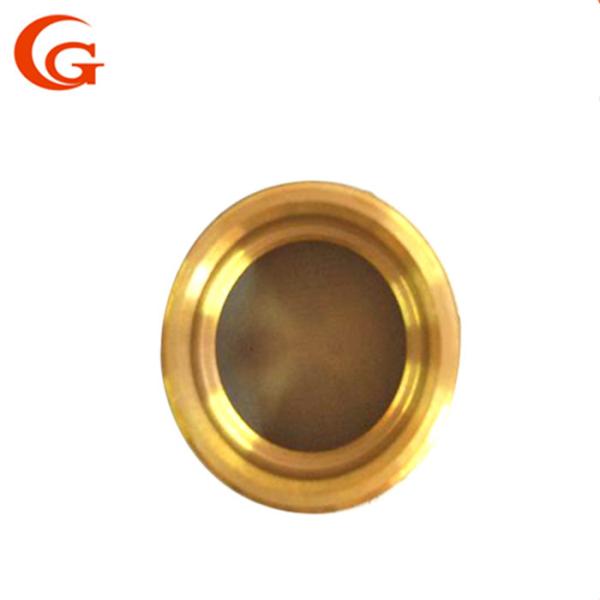 JIS CNC Lead Free Brass Fittings Hexagonal Connection OEM Services