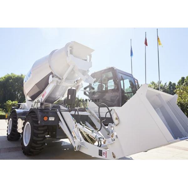 5.5m3 Self Loading Mixer HK5.5 Rear Wheels Steering with 115kw engine