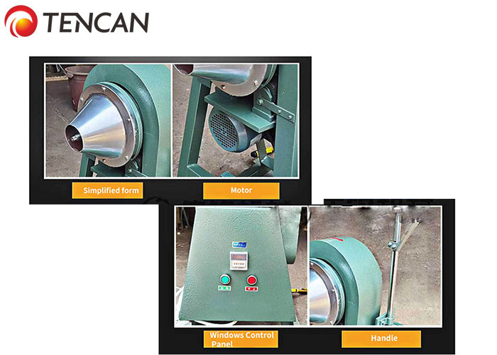Experimental Mineral Grinding Equipment Lab Conical Ball Mill