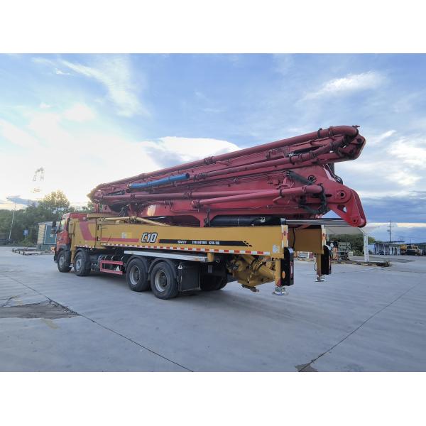 Sany 62Meters 62M Concrete Pump Truck Volvo Chassis Used Pump Trucks 2021