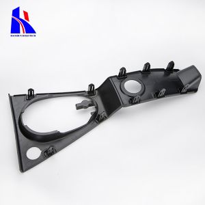 Aerospace Black Plastic Moulding Parts PA-757 Textured Treatment